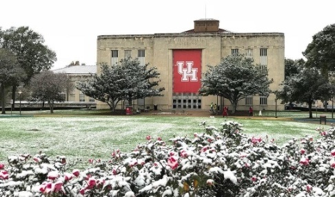 Outside view of the University of Houston