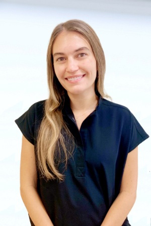 Dental hygienist Clare Santangelo